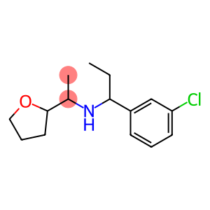[1-(3-chlorophenyl)propyl][1-(oxolan-2-yl)ethyl]amine
