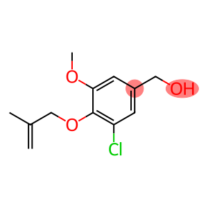 {3-chloro-5-methoxy-4-[(2-methylprop-2-en-1-yl)oxy]phenyl}methanol