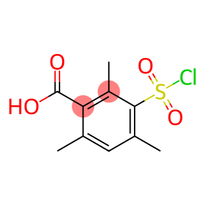 3-(chlorosulfonyl)-2,4,6-trimethylbenzoic acid