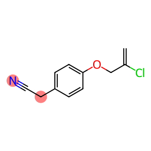 {4-[(2-chloroprop-2-enyl)oxy]phenyl}acetonitrile