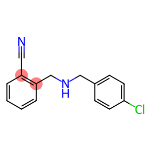 2-({[(4-chlorophenyl)methyl]amino}methyl)benzonitrile