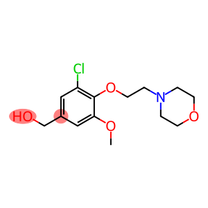 {3-chloro-5-methoxy-4-[2-(morpholin-4-yl)ethoxy]phenyl}methanol