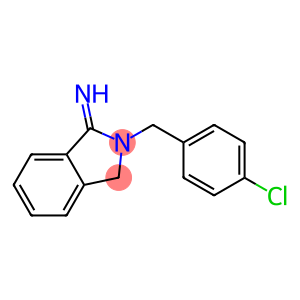 2-[(4-chlorophenyl)methyl]-2,3-dihydro-1H-isoindol-1-imine
