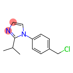 1-[4-(chloromethyl)phenyl]-2-(propan-2-yl)-1H-imidazole