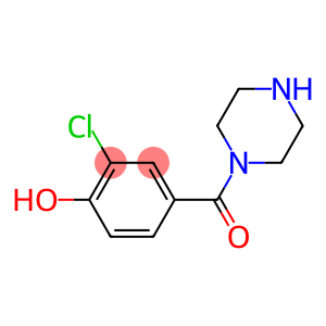 2-chloro-4-(piperazin-1-ylcarbonyl)phenol