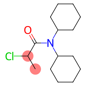 2-chloro-N,N-dicyclohexylpropanamide