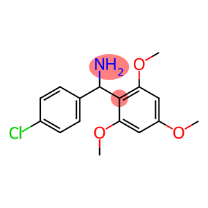 (4-chlorophenyl)(2,4,6-trimethoxyphenyl)methanamine