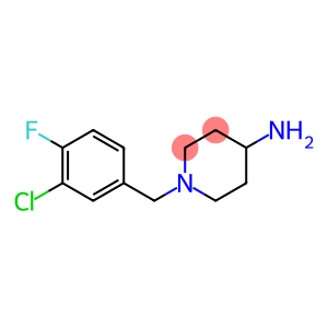 1-(3-chloro-4-fluorobenzyl)piperidin-4-amine
