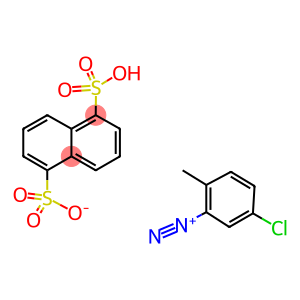 5-CHLORO-2-METHYLBENZENEDIAZONIUM 1,5-NAPHTHALENEDISULFONATE