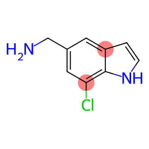 7-CHLORO-1H-INDOLE-5-METHYLAMINE