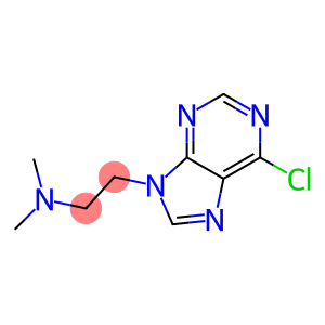 2-(6-chloro-9H-purin-9-yl)-N,N-dimethylethanamine