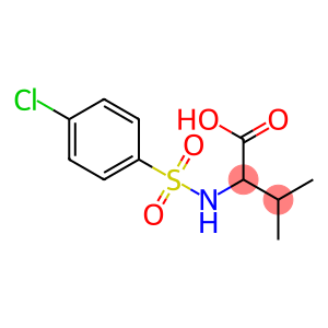 2-(4-Chloro-benzenesulfonylamino)-3-methyl-butyric acid