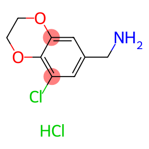 (8-chloro-2,3-dihydro-1,4-benzodioxin-6-yl)methylamine hydrochloride