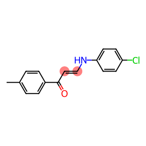 3-(4-chloroanilino)-1-(4-methylphenyl)prop-2-en-1-one