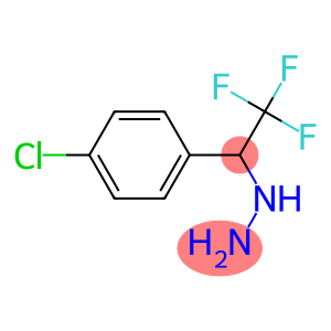 1-(1-(4-chlorophenyl)-2,2,2-trifluoroethyl)hydrazine
