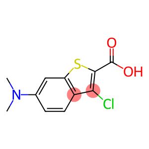 3-chloro-6-(dimethylamino)benzo[b]thiophene-2-carboxylic acid