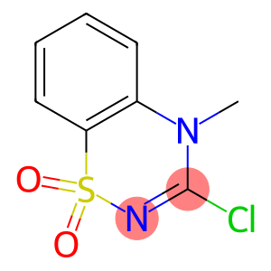 3-chloro-4-methyl-1lambda~6~,2,4-benzothiadiazine-1,1(4H)-dione