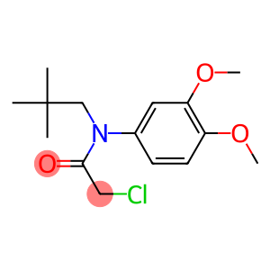 2-chloro-N-(3,4-dimethoxyphenyl)-N-neopentylacetamide