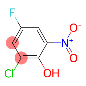 2-chloro-4-fluoro-6-nitrobenzenol