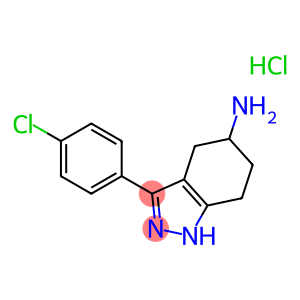 3-(4-chlorophenyl)-4,5,6,7-tetrahydro-1H-indazol-5-amine hydrochloride