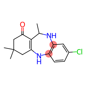 8-chloro-3,3,11-trimethyl-2,3,4,5,10,11-hexahydro-1H-dibenzo[b,e][1,4]diazepin-1-one