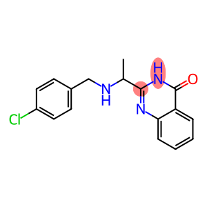 2-{1-[(4-chlorobenzyl)amino]ethyl}-4(3H)-quinazolinone