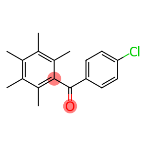 (4-chlorophenyl)(2,3,4,5,6-pentamethylphenyl)methanone
