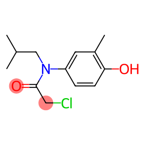 2-chloro-N-(4-hydroxy-3-methylphenyl)-N-isobutylacetamide