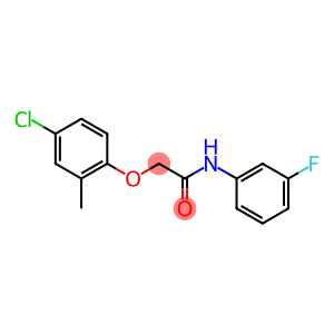 2-(4-chloro-2-methylphenoxy)-N-(3-fluorophenyl)acetamide