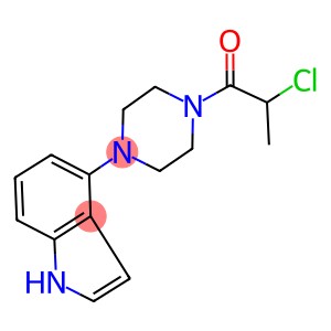 2-CHLORO-1-[4-(1H-INDOL-4-YL)PIPERAZINO]PROPAN-1-ONE