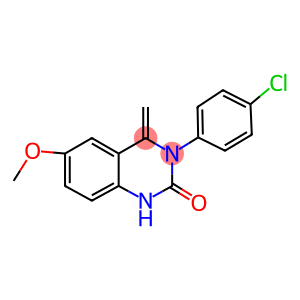 3-(4-chlorophenyl)-6-methoxy-4-methylene-3,4-dihydro-2(1H)-quinazolinone