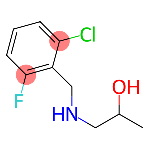 1-[(2-chloro-6-fluorobenzyl)amino]-2-propanol