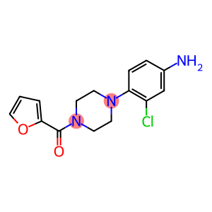 3-chloro-4-[4-(2-furoyl)-1-piperazinyl]phenylamine