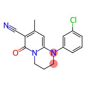 1-(3-chlorophenyl)-8-methyl-6-oxo-1,3,4,6-tetrahydro-2H-pyrido[1,2-a]pyrimidine-7-carbonitrile
