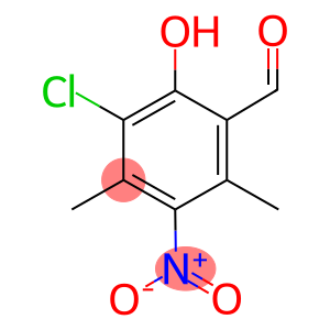 3-CHLORO-2-HYDROXY-4,6-DIMETHYL-5-NITRO-BENZALDEHYDE