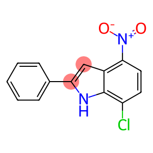 7-Chloro-2-phenyl-4-nitroindole
