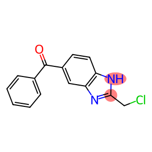 (2-CHLOROMETHYL-1H-BENZOIMIDAZOL-5-YL)-PHENYL-METHANONE