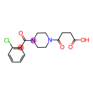 4-[4-(2-CHLOROBENZOYL)PIPERAZIN-1-YL]-4-OXOBUTANOIC ACID