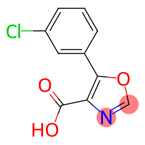 5-(3-CHLOROLPHENYL)-1,3-OXAZOLE-4-CARBOXYLIC ACID