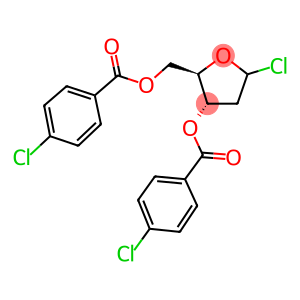 1-Chloro-3,5-di-(p-chlorobenzoyl)-2-deoxy-D-ribose