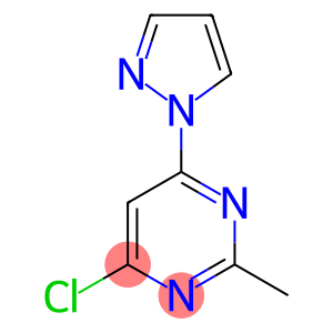 4-Chloro-2-methyl-6-(1H-pyrazol-1-yl)pyrimidine 98%