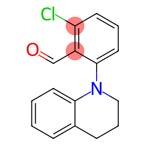 2-chloro-6-(1,2,3,4-tetrahydroquinolin-1-yl)benzaldehyde