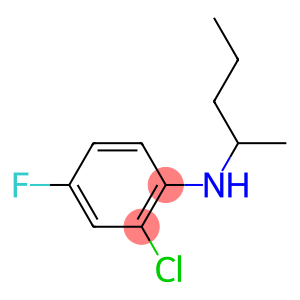 2-chloro-4-fluoro-N-(pentan-2-yl)aniline