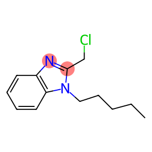 2-(chloromethyl)-1-pentyl-1H-1,3-benzodiazole