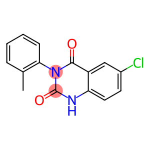 6-chloro-3-(2-methylphenyl)-2,4(1H,3H)-quinazolinedione