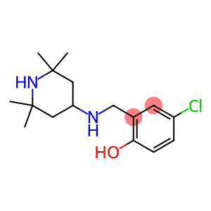 4-chloro-2-{[(2,2,6,6-tetramethylpiperidin-4-yl)amino]methyl}phenol
