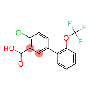 4-chloro-2'-(trifluoromethoxy)-1,1'-biphenyl-3-carboxylic acid