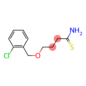 4-[(2-chlorobenzyl)oxy]butanethioamide