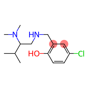 4-chloro-2-({[2-(dimethylamino)-3-methylbutyl]amino}methyl)phenol