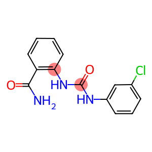 2-{[(3-chloroanilino)carbonyl]amino}benzamide
